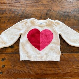 BabyGap Heart sweater
